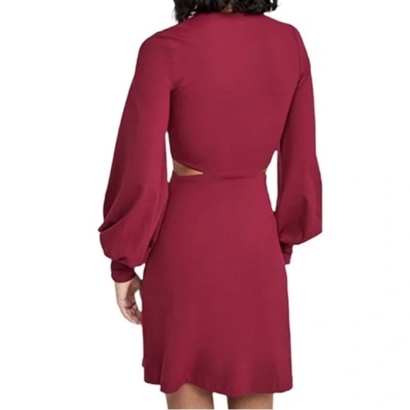 Susana Monaco - Cut Out Waist Bow Dress- - Picture 4 of 10